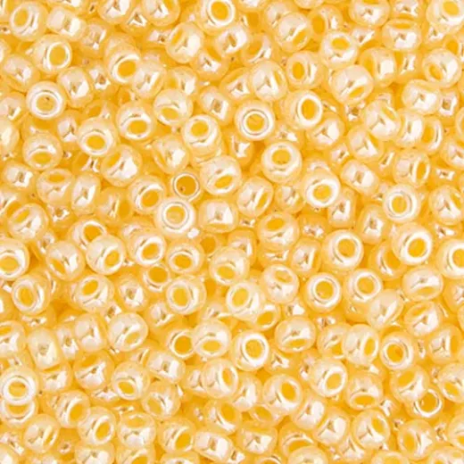 Crystal Yellow Colour-516, Miyuki 11/0, 22g Crystal Yellow Colour-516, Miyuki 11/0, 22g