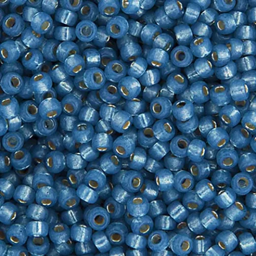 Denim Blue S-L Dyed Alabaster Colour-648, Miyuki 11/0, 22g Denim Blue S-L Dyed Alabaster Colour-648, Miyuki 11/0, 22g