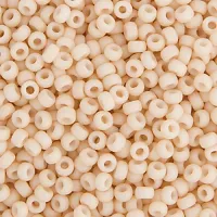 Dark Cream Opaque Matte Miyuki 11/0 Seed Beads, 250g, Colour 2022