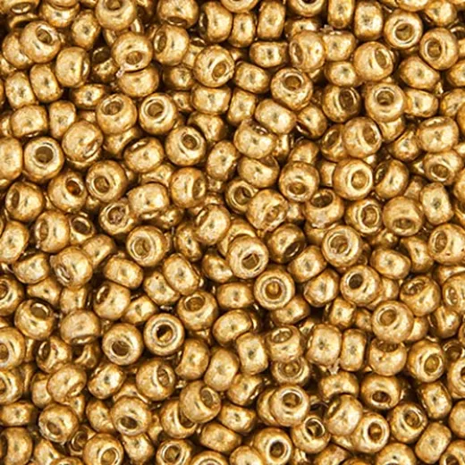 Galvaniz Duracoat Gold, Colour-4202, Miyuki 11/0, 250g Galvaniz Duracoat Gold, Colour-4202, Miyuki 11/0, 250g