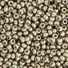 Duracoat Galvanized LightPewter Miyuki 11/0 Seed Beads, 250g, Colour 4221