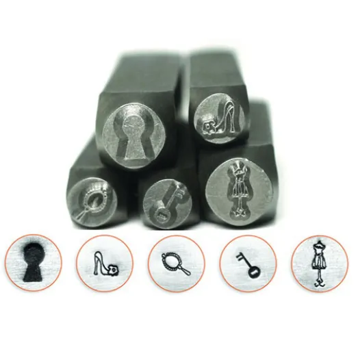 ImpressArt Shabby Chic 5pc Design Stamp Set ImpressArt Shabby Chic 5pc Design Stamp Set