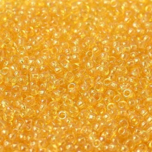 Transparent Tan Luster, Miyuki 11/0 Seed Beads, Colour 0162, 22g Approx. Transparent Tan Luster, Miyuki 11/0 Seed Beads, Colour 0162, 22g Approx.
