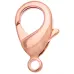 15mm Copper Lobster Clasps, Pack of 5 15mm Copper Lobster Clasps, Pack of 5