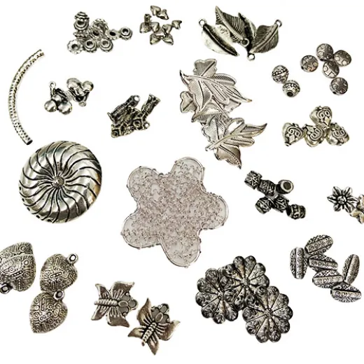 Silver Charms / Beads Bundle Silver Charms / Beads Bundle