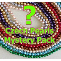 Mystery Bundle - Czech Glass Pearls! Worth at least £50 - limited to one per customer Mystery Bundle - Czech Glass Pearls! Worth at least £50 - limited to one per customer
