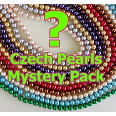 Mystery Bundle - Czech Glass Pearls! Worth at least £50 - limited to one per customer
