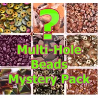Mystery Bundle - Czech multi-hole Glass Beads! Worth at least £50 - limited to one pack per customer Mystery Bundle - Czech multi-hole Glass Beads! Worth at least £50 - limited to one pack per customer