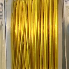 Lemon Meringue colour silver plated 20 gauge copper wire, 5.5m spool