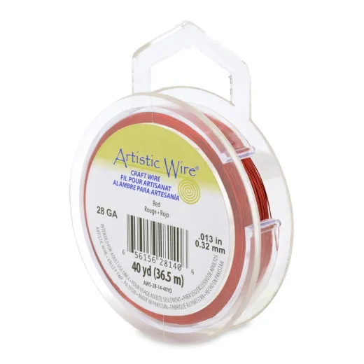 Red 28ga copper wire, 36.5m reel Red 28ga copper wire, 36.5m reel
