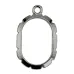 Artistic Wire Wrapper, Oval, Hematite Color, 5 pc A300C-018 Artistic Wire Wrapper, Oval, Hematite Color, 5 pc A300C-018
