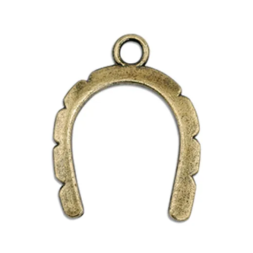 Artistic Wire Wrapper, Curved, Antique Brass, 6 pc A300R-022 Artistic Wire Wrapper, Curved, Antique Brass, 6 pc A300R-022