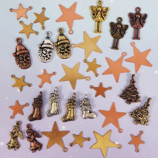 Mixed Christmas Charm Collection Mixed Christmas Charm Collection
