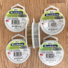 Bead Stringing Bargain Bundle - 6 reels of mixed Beadalon 7-strand wire