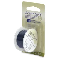 Dark Green plated 34 gauge copper wire, 27.43m reel