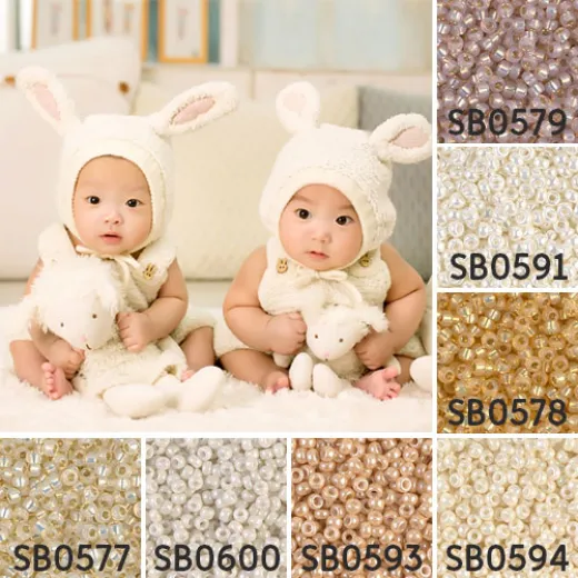 Babies colour inspiration Miyuki seed bead collection - Miyuki 11/0 Seed Beads Babies colour inspiration Miyuki seed bead collection - Miyuki 11/0 Seed Beads