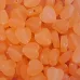 8mm Acrylic Matte Heart Beads, Orange-Peach, Pack of 100 8mm Acrylic Matte Heart Beads, Orange-Peach, Pack of 100