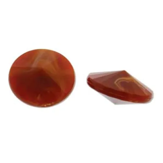 Brown Without Gold 12mm Acrylic Rivoli Brown Without Gold 12mm Acrylic Rivoli
