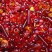 Red Seed Bead Mix, Approx 10 Grams