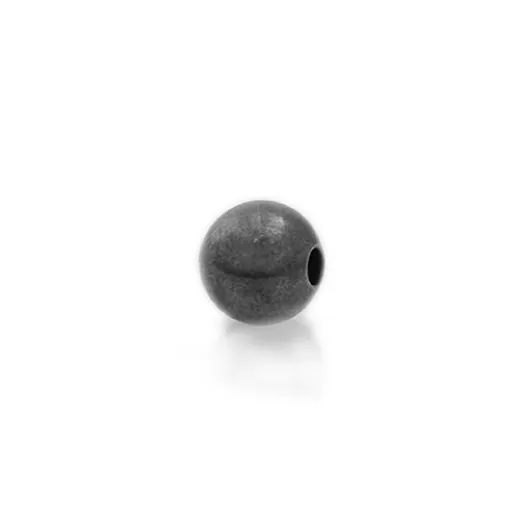 6mm Spacer Beads, Black, Pack of 20 6mm Spacer Beads, Black, Pack of 20
