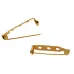 Barpin Brooch, 1.5 inch Gold Colour, Pack of 10 Barpin Brooch, 1.5 inch Gold Colour, Pack of 10