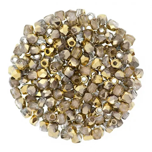 2mm Crystal Amber Firepolished Beads 150pcs 2mm Crystal Amber Firepolished Beads 150pcs