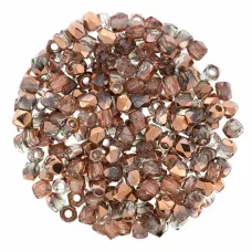 2mm Crystal Capri Gold Fire polished Beads 150pcs