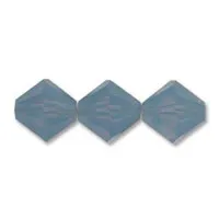 3mm Air Blue Preciosa Bicones, Pack of 48