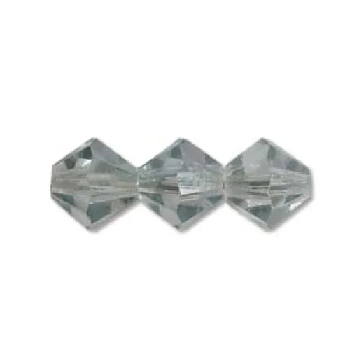 3mm Crystal Lagoon  Preciosa Bicones, Pack of 48
