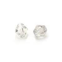 3mm Crystal Preciosa Bicones, Pack of 48