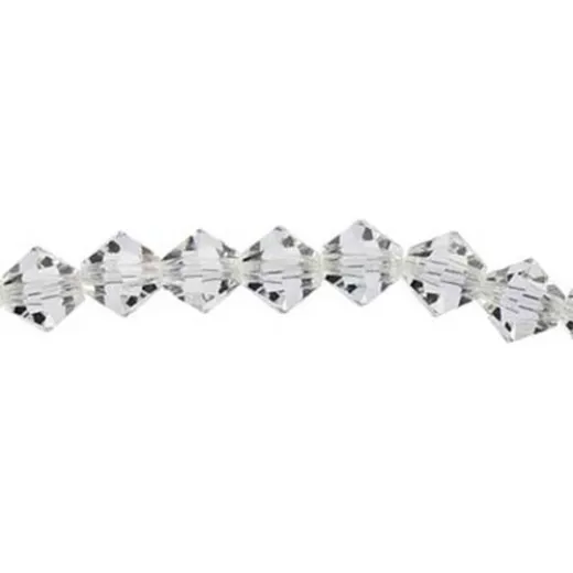Crystal 4mm Preciosa Bicones, Pack of  48pcs