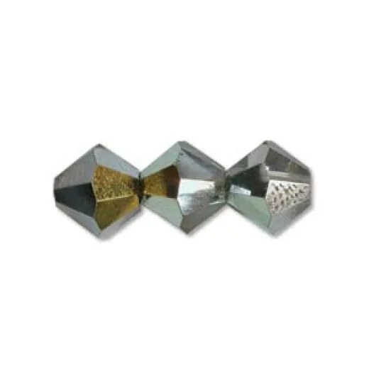 Marea, 4mm,  Two Sided Preciosa Bicones, 48 Pcs