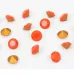 3.1mm Swarovski Chatons PP14 - Gold Foiled Coral x 144 pcs 3.1mm Swarovski Chatons PP14 - Gold Foiled Coral x 144 pcs