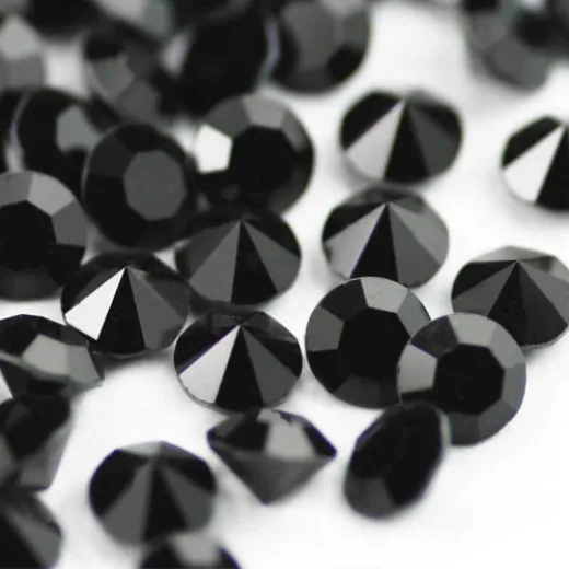 Vintage Chatons, SS24 / 5.4mm, Jet, Pack of 72 Vintage Chatons, SS24 / 5.4mm, Jet, Pack of 72