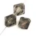 8mm Black Diamond  Preciosa Round Crystals on 5" Strand