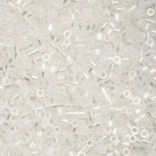 Crystal AB Cylin Beads, 25gm bulk bag Crystal AB Cylin Beads, 25gm bulk bag