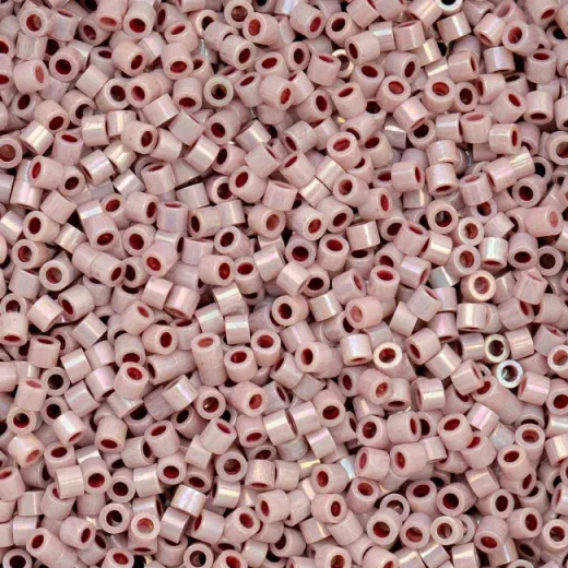 Light Lilac AB Cylin Beads, 5g appx. Light Lilac AB Cylin Beads, 5g appx.