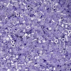 Crystal Purple Lined Ceylon Cylin Beads, 25gm bulk bag