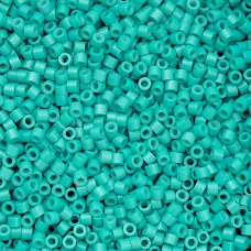Light Turquoise Green Cylin Beads, 25gm bulk bag