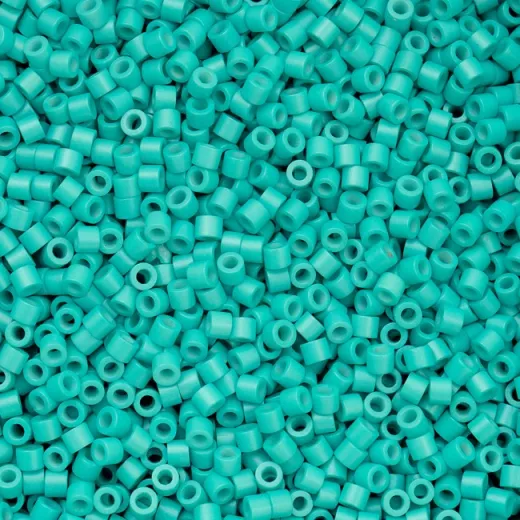 Light Turquoise Green Cylin Beads, 5g appx. Light Turquoise Green Cylin Beads, 5g appx.