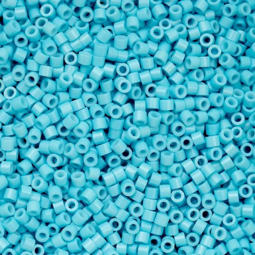 Opaque Light Blue Cylin Beads, 5g appx. Opaque Light Blue Cylin Beads, 5g appx.