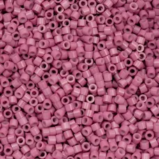 Opaque Vintage Rose Cylin Beads, 25gm bulk bag