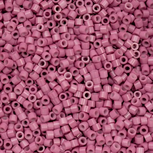 Opaque Vintage Rose Cylin Beads, 5g appx. Opaque Vintage Rose Cylin Beads, 5g appx.