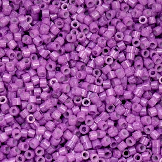 Opaque Violet Cylin Beads, 5g appx. Opaque Violet Cylin Beads, 5g appx.