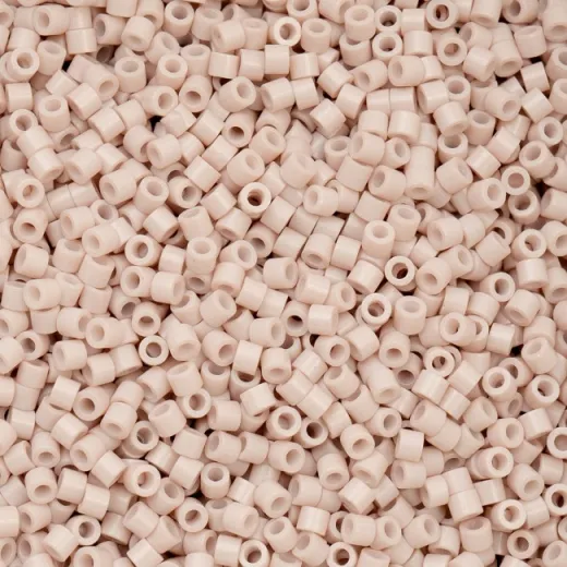 Opaque Pale Rose Cylin Beads, 5g appx. Opaque Pale Rose Cylin Beads, 5g appx.