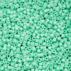 Opaque Seafoam Cylin Beads, 25gm bulk bag
