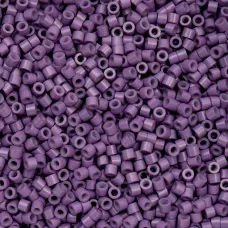 Opaque Dark Mauve Cylin Beads, 25gm bulk bag