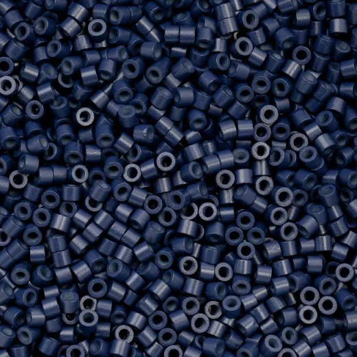 Opaque Navy Blue Cylin Beads, 5g appx. Opaque Navy Blue Cylin Beads, 5g appx.