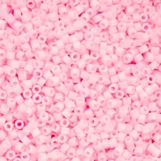 Matte Macaron - Dark Pink Cylin Beads, 25gm bulk bag