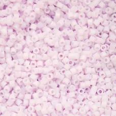 Matte Macaron - Soft Lavender Cylin Beads, 25gm bulk bag